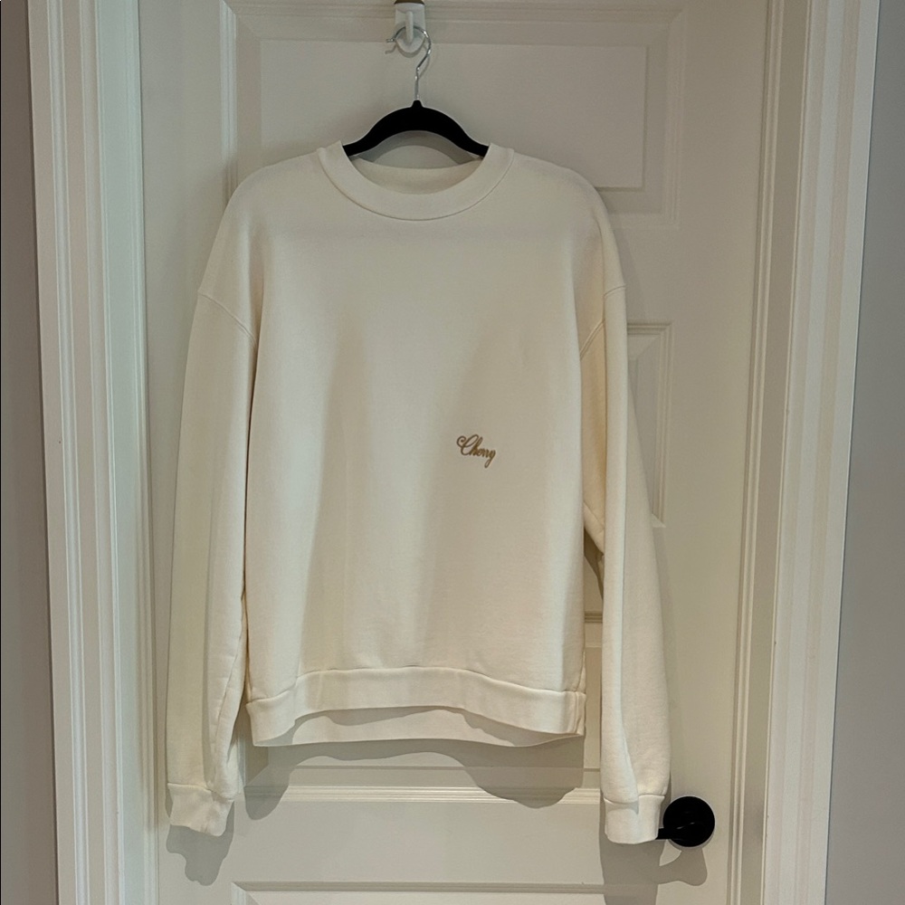 Cream Crewneck Sweatshirt
